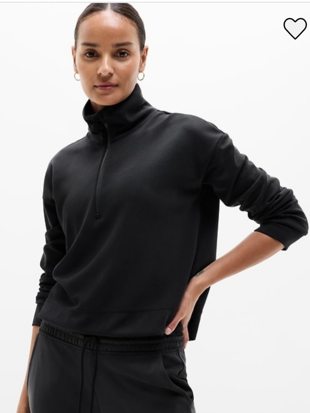 NWT Women’s Athleta Seasoft Quarter Zip